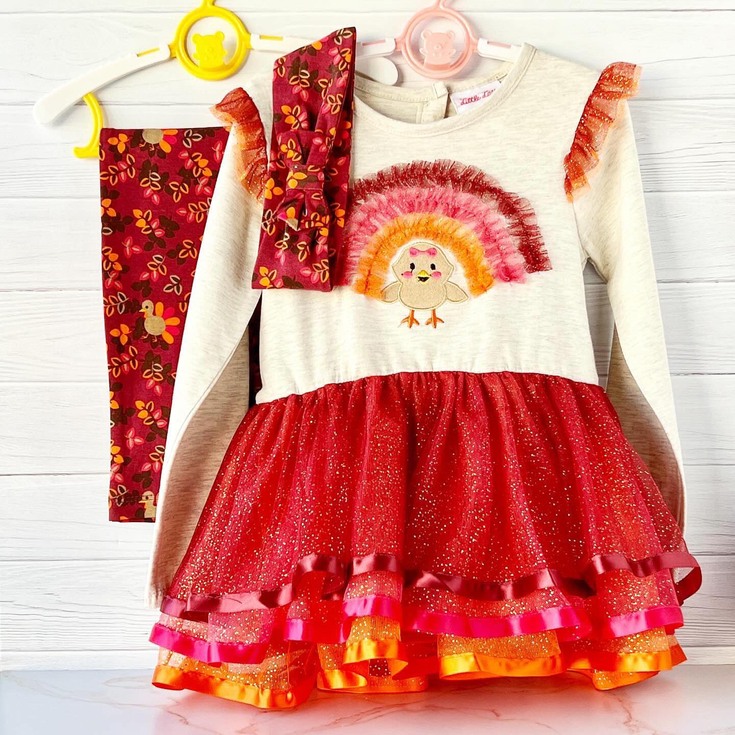 Baby girl three-piece set