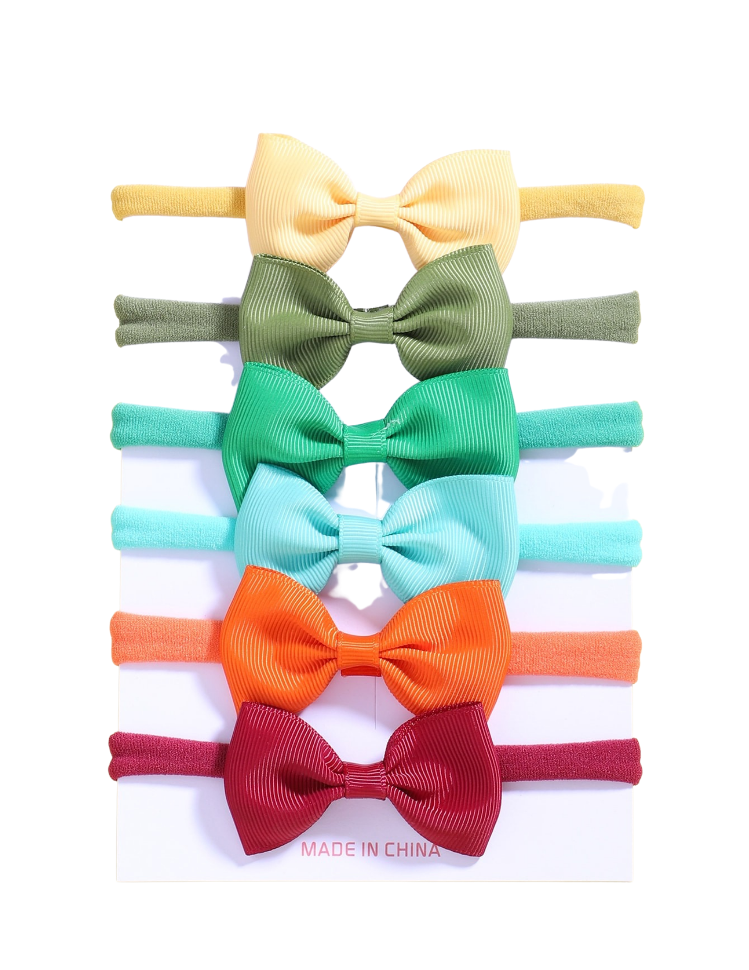 Baby Headbands and Bows for Girls,6Pcs Linen Hair Bows with Stretchy Nylon Hair bands,Handmade Hair Accessories with 4 inch Big Bows for Newborn Toddler Children Gifts Visit the Whale&clouds Store - Kybo's Baby Clothing