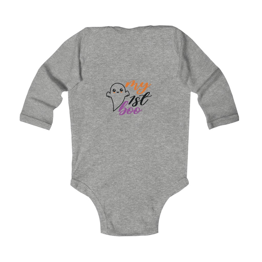 My first Boo Infant Long Sleeve Bodysuit - Kybo's Baby Clothing