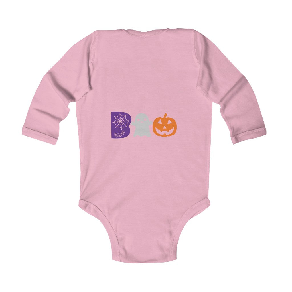 Boo Infant Long Sleeve Bodysuit - Kybo's Baby Clothing