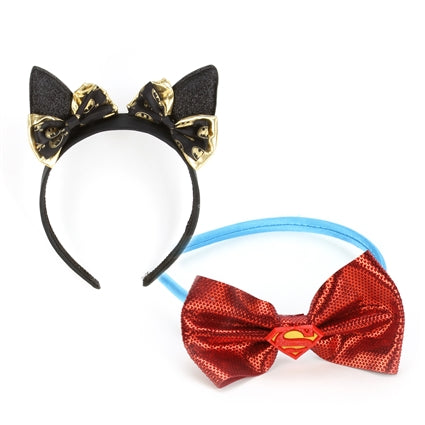 BATGIRL / SUPERGIRL Baby Girls Headband - Kybo's Baby Clothing