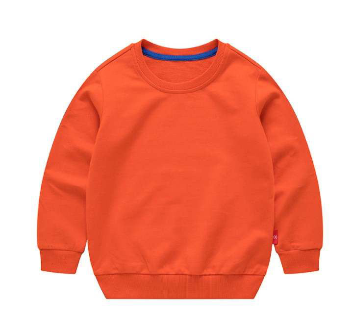 Crewneck Long Sleeve Fleece Sweatshirt Cotton Tops for Boys or Girls - Kybo's Baby Clothing