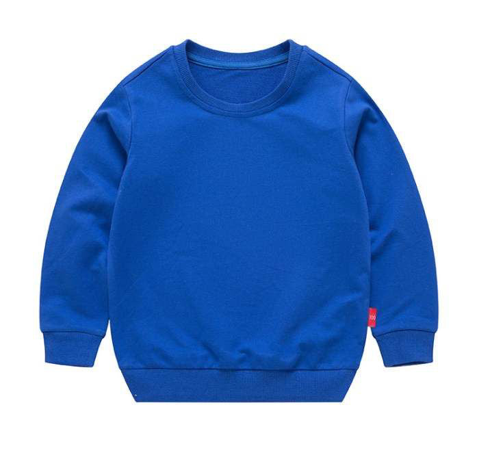 Crewneck Long Sleeve Fleece Sweatshirt Cotton Tops for Boys or Girls - Kybo's Baby Clothing