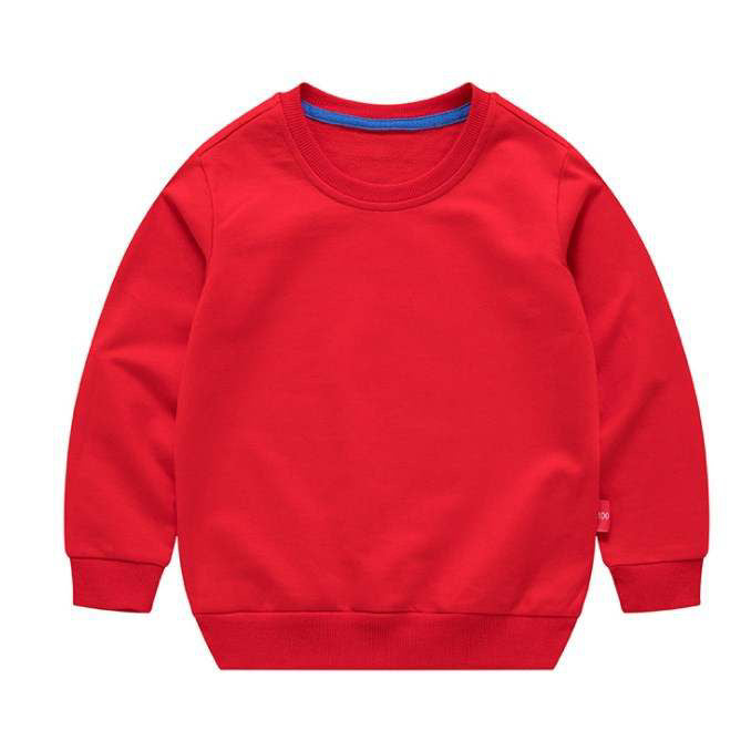 Crewneck Long Sleeve Fleece Sweatshirt Cotton Tops for Boys or Girls - Kybo's Baby Clothing