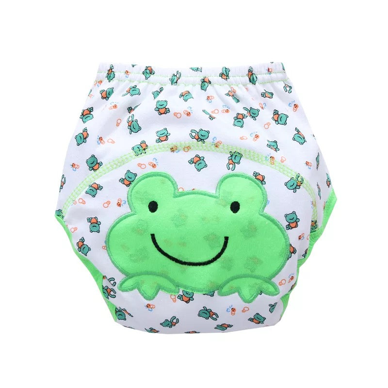 Pure Cotton material Baby Training Pants Embroidery Animal Prints Waterproof Potty training diaper - Kybo's Baby Clothing
