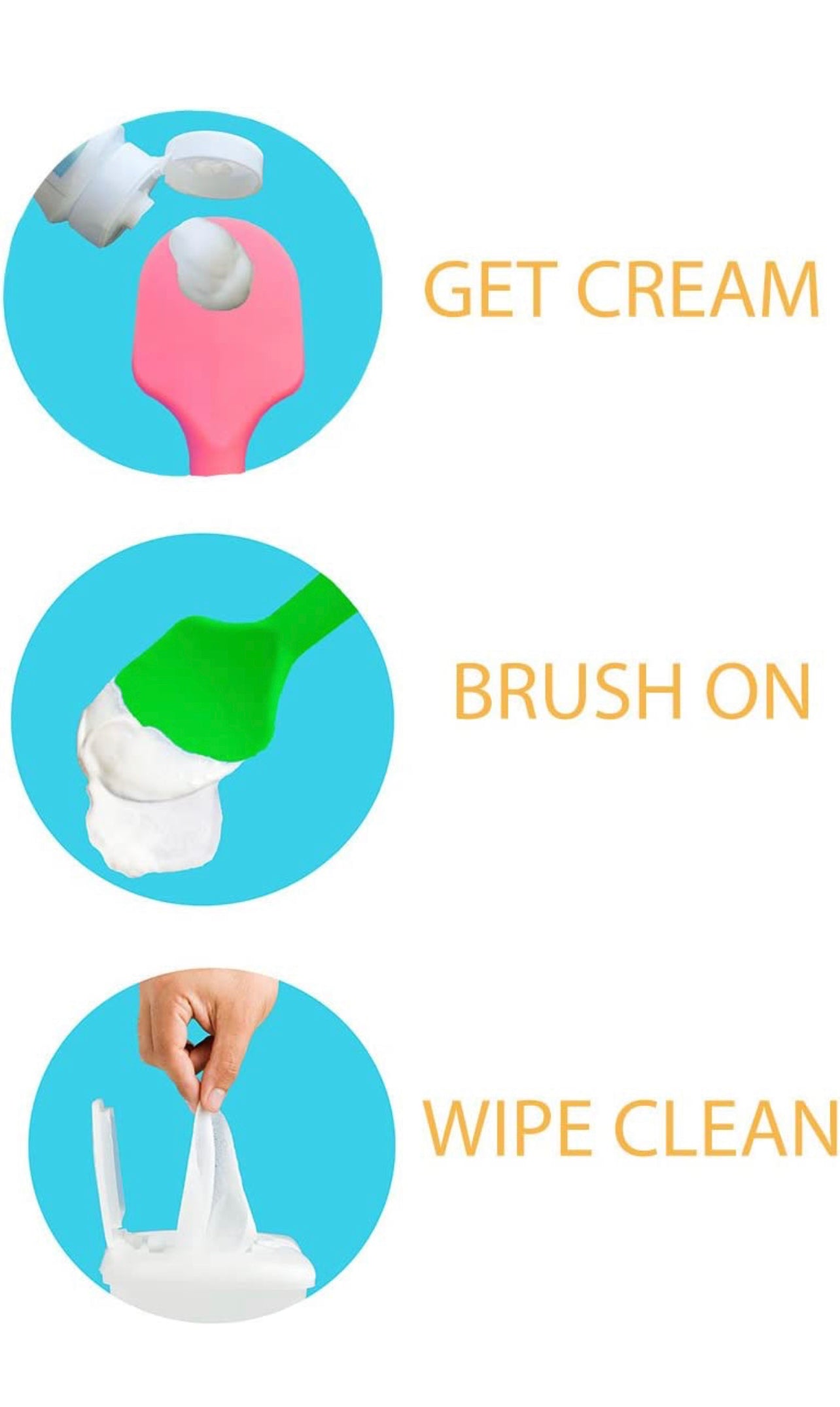 Bumco Diaper Cream Spatula - Baby Bum Brush for Butt Paste Diaper Cream, Baby Butt Cream Diaper Cream Applicator, Butt Spatula Baby Necessities, Diaper Cream Brush, - Kybo's Baby Clothing