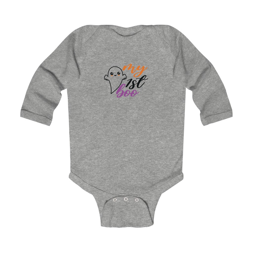 My first Boo Infant Long Sleeve Bodysuit - Kybo's Baby Clothing