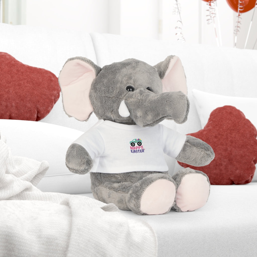 Happy Easter Plush Toy with T-Shirt - Kybo's Baby Clothing