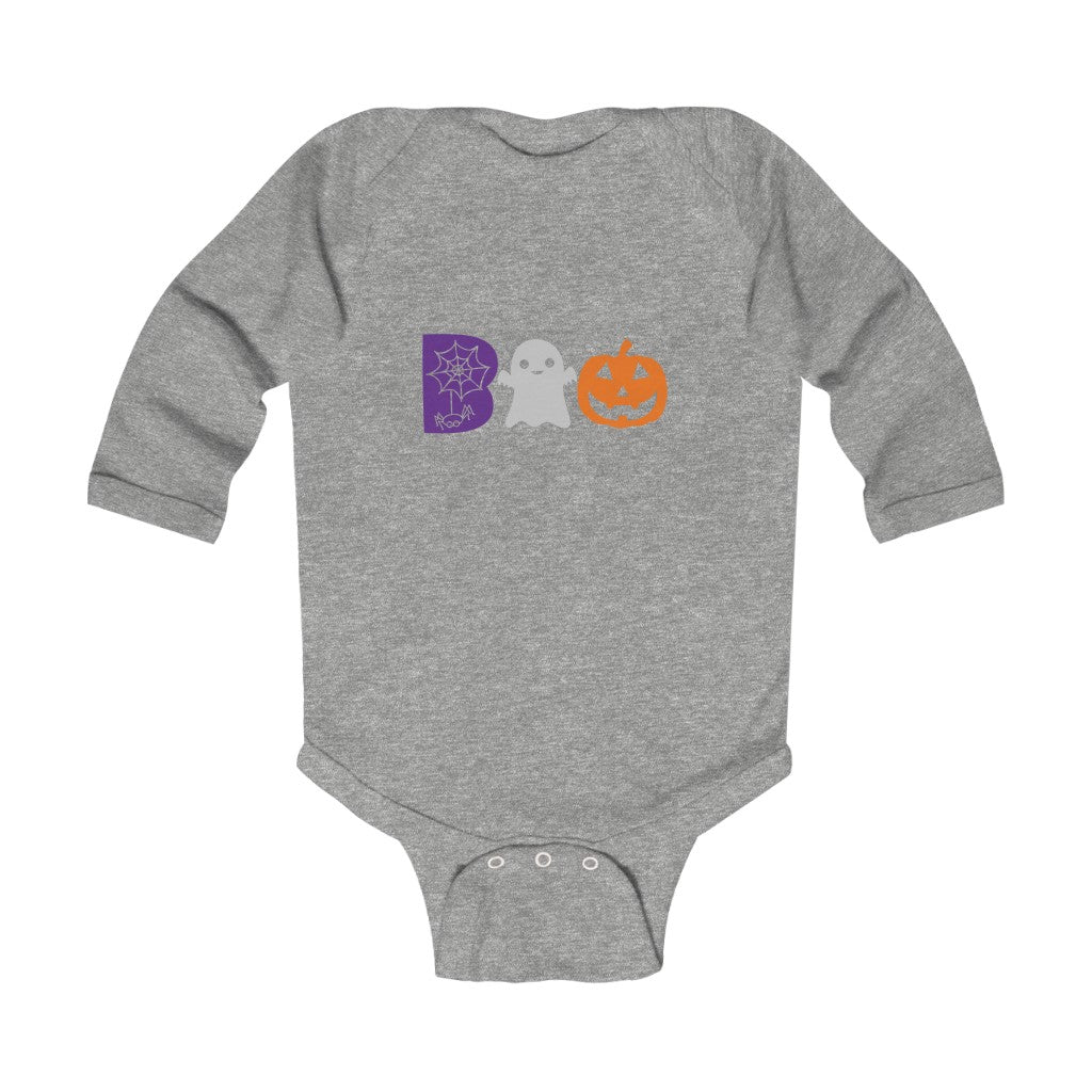 Boo Infant Long Sleeve Bodysuit - Kybo's Baby Clothing