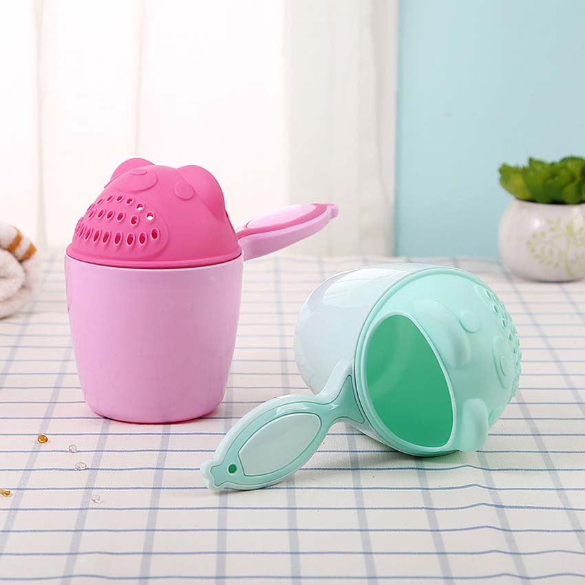 Baby Dippers Bath Rinse Cup Shampoo Rinser Shower Sprinkler Spoon Bathroom Accessories for Baby Tub - Kybo's Baby Clothing