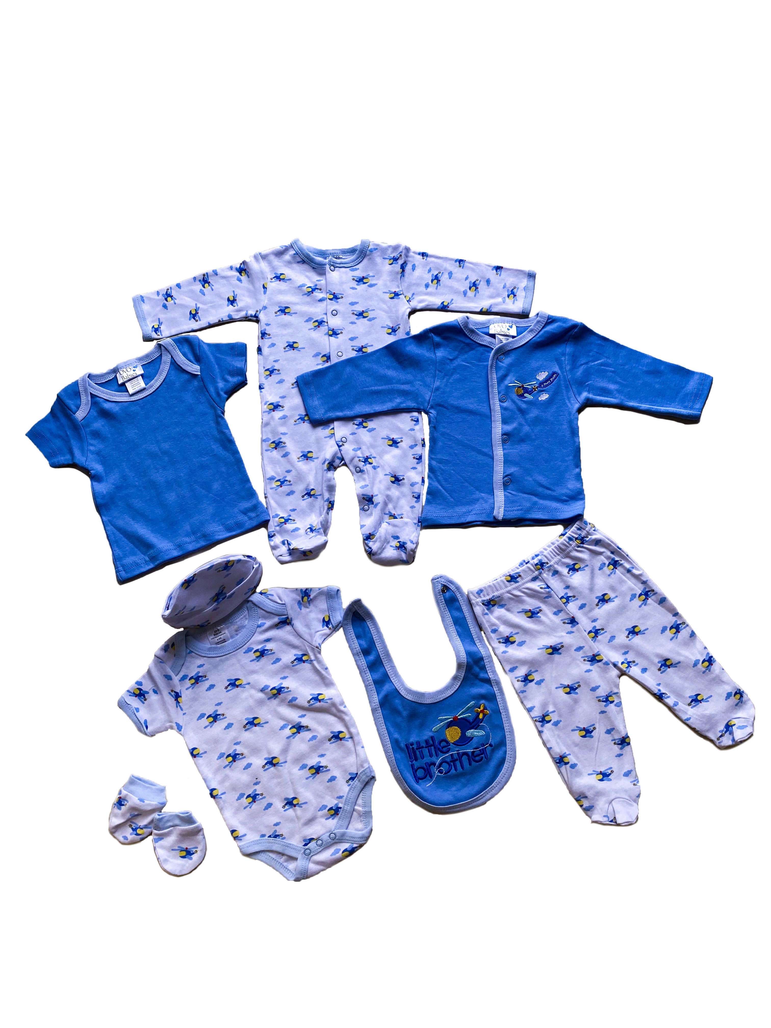 Newborn Set Baby Shower Bundle Box-8 MUST-HAVE ACCESSORIES - Kybo's Baby Clothing