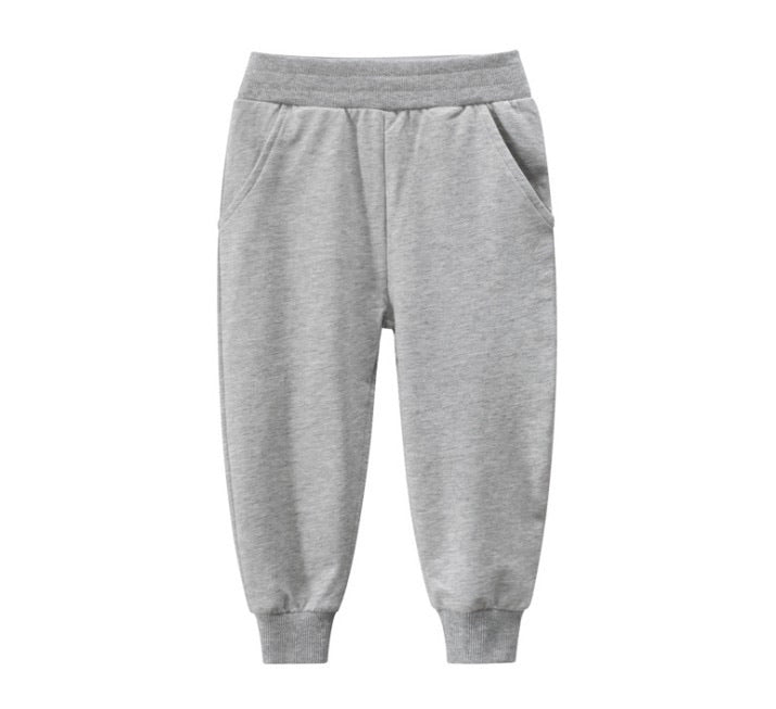 Kybo’s Boys Sweatpants Casual Cotton Pure Color Sport Jogger Pants - Kybo's Baby Clothing