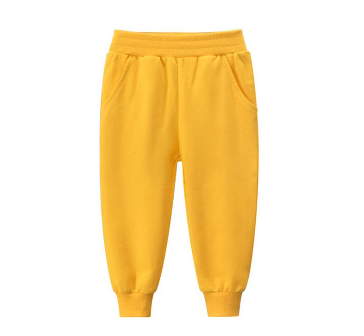 Kybo’s Boys Sweatpants Casual Cotton Pure Color Sport Jogger Pants - Kybo's Baby Clothing