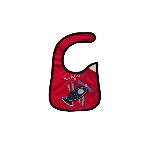 baby boy July 4th cotton waterproof bib - Kybo's Baby Clothing