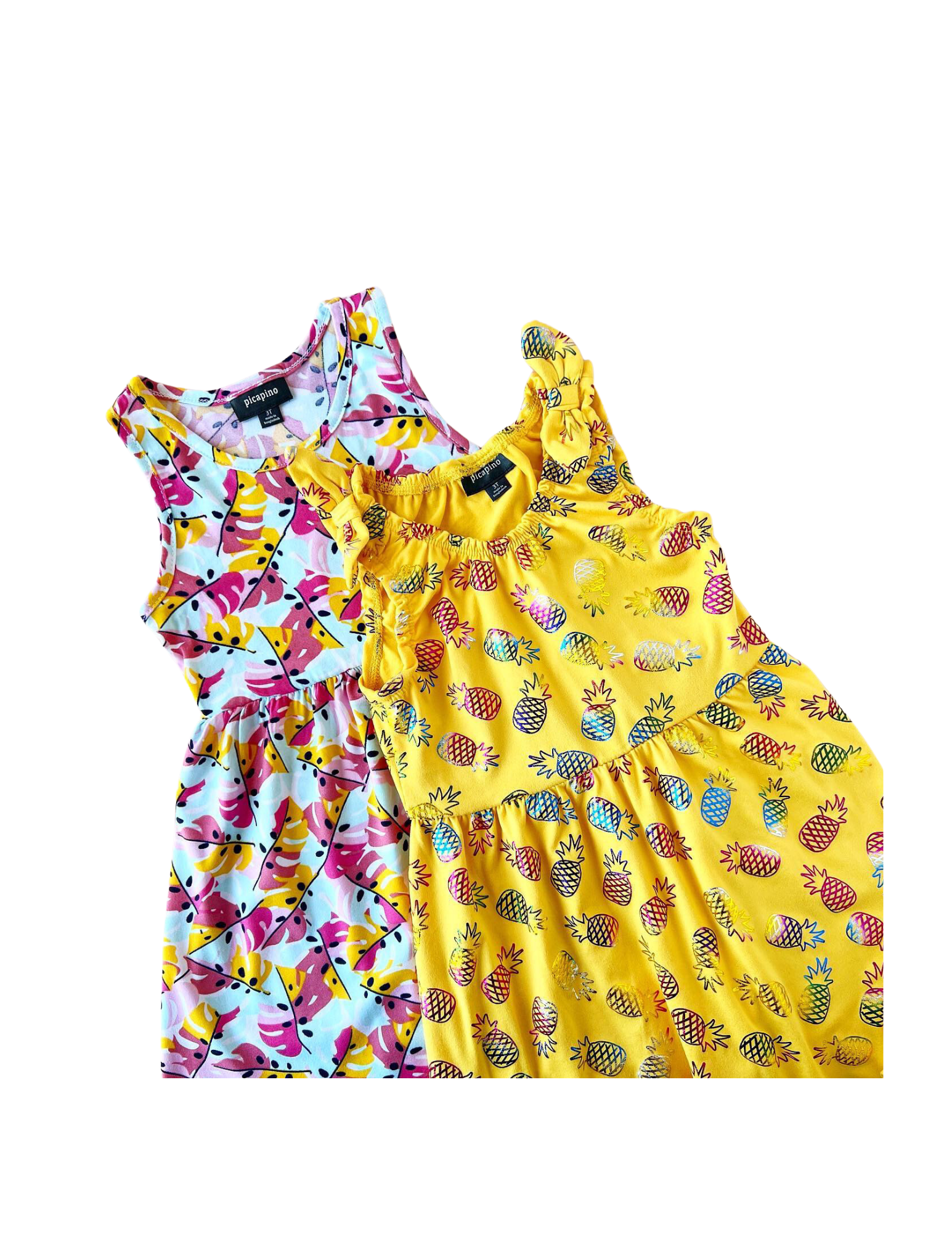 2-Pack Picapino girls summer dress