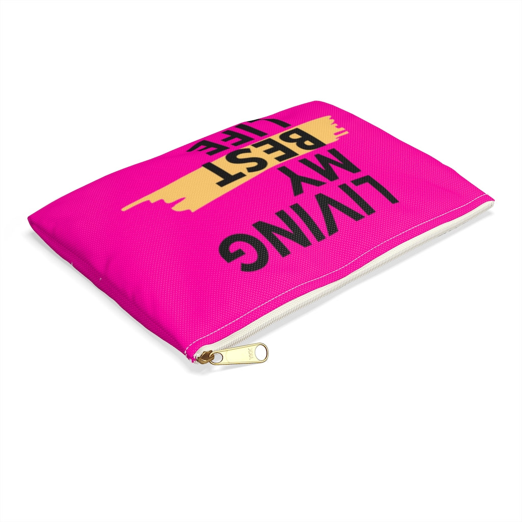 Living My Best Life Accessory Pouch - Kybo's Baby Clothing