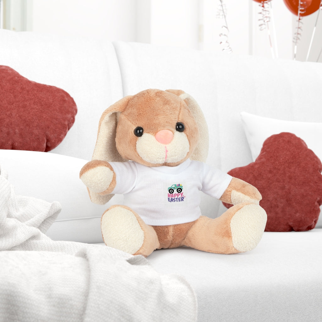 Happy Easter Plush Toy with T-Shirt - Kybo's Baby Clothing