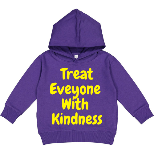 Toddler Fleece Long Sleeve Hooded Pullover Sweatshirt with Side Seam - Kybo's Baby Clothing