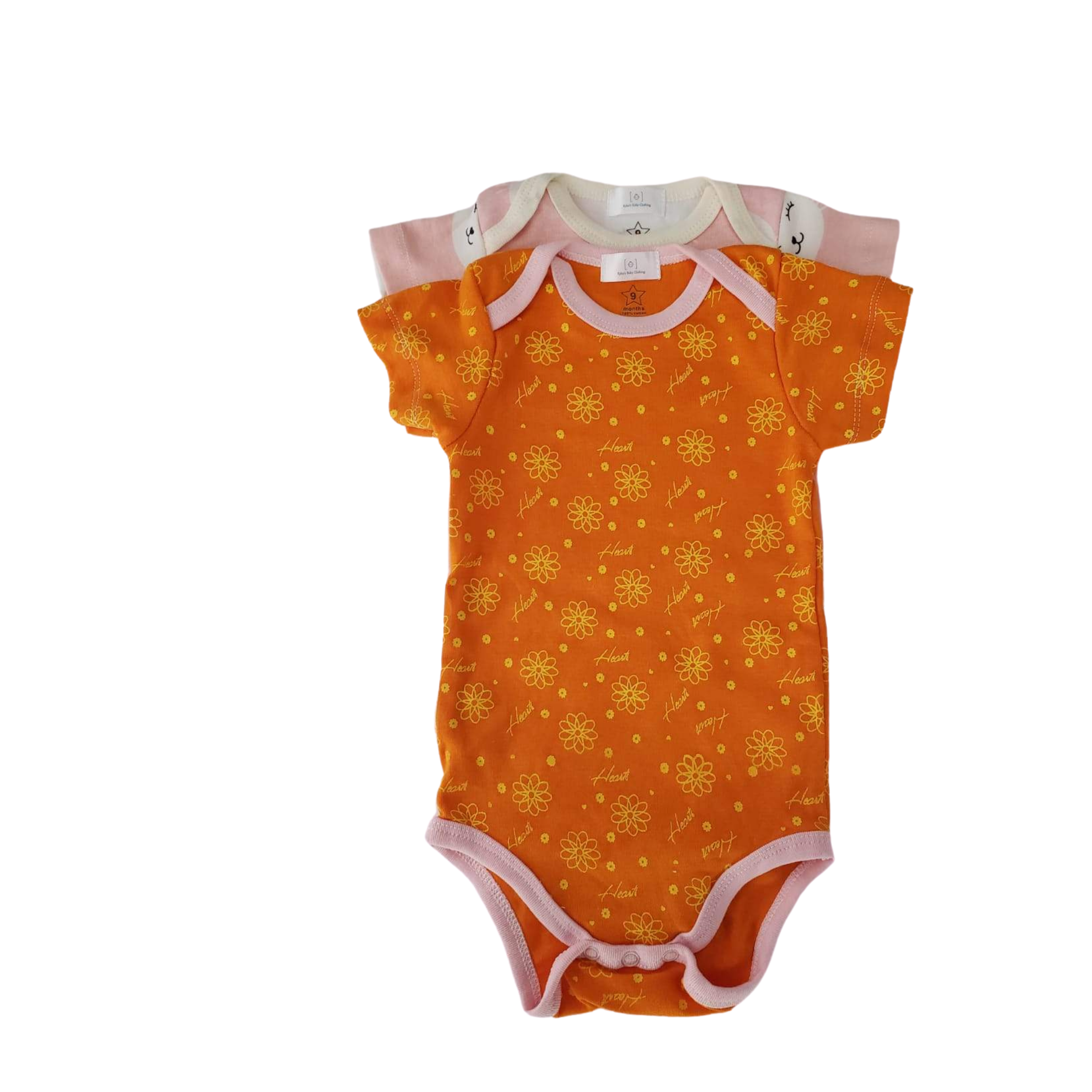 Baby girl’s bodysuit 2 packs - Kybo's Baby Clothing