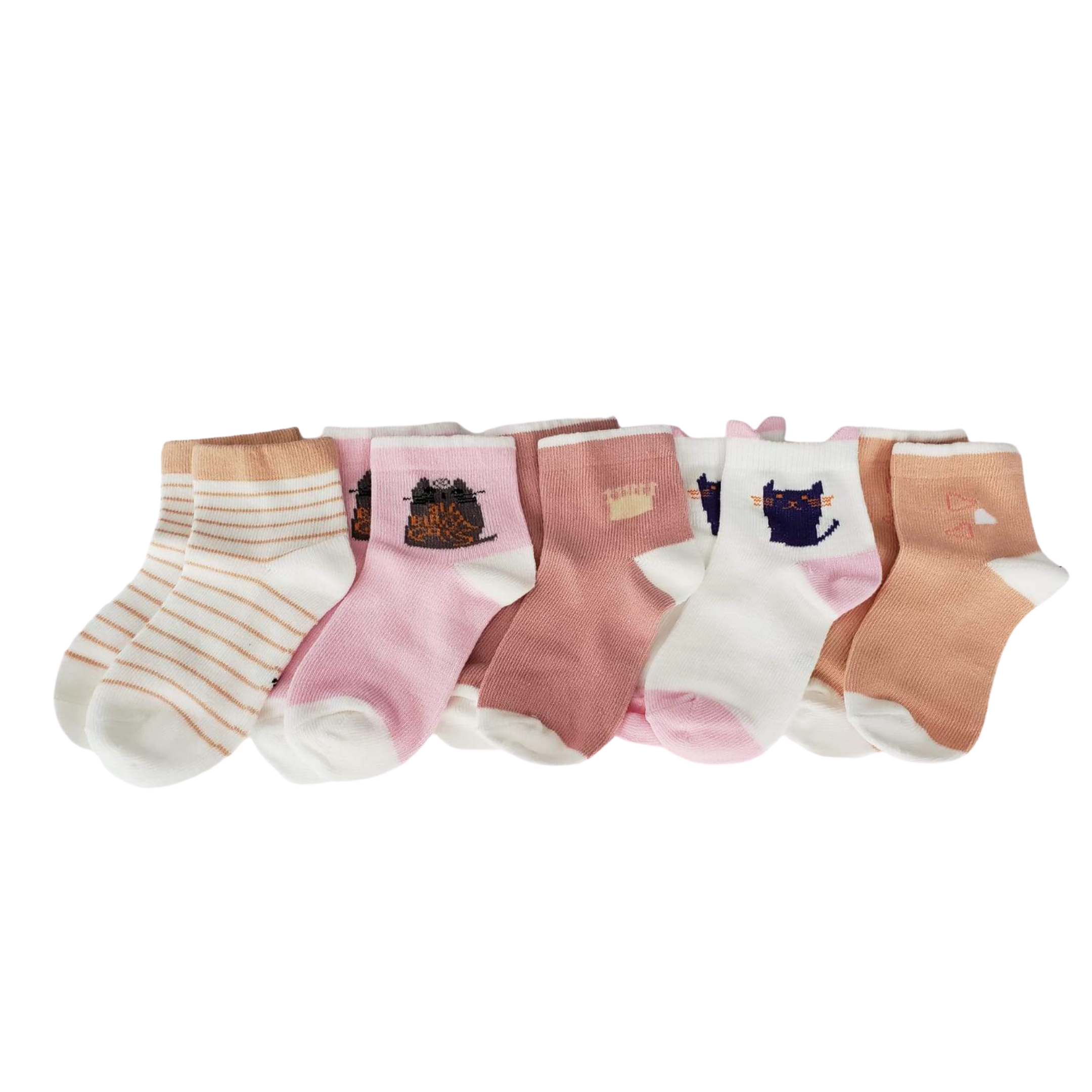Girl's Multi-color High Quality socks - Kybo's Baby Clothing