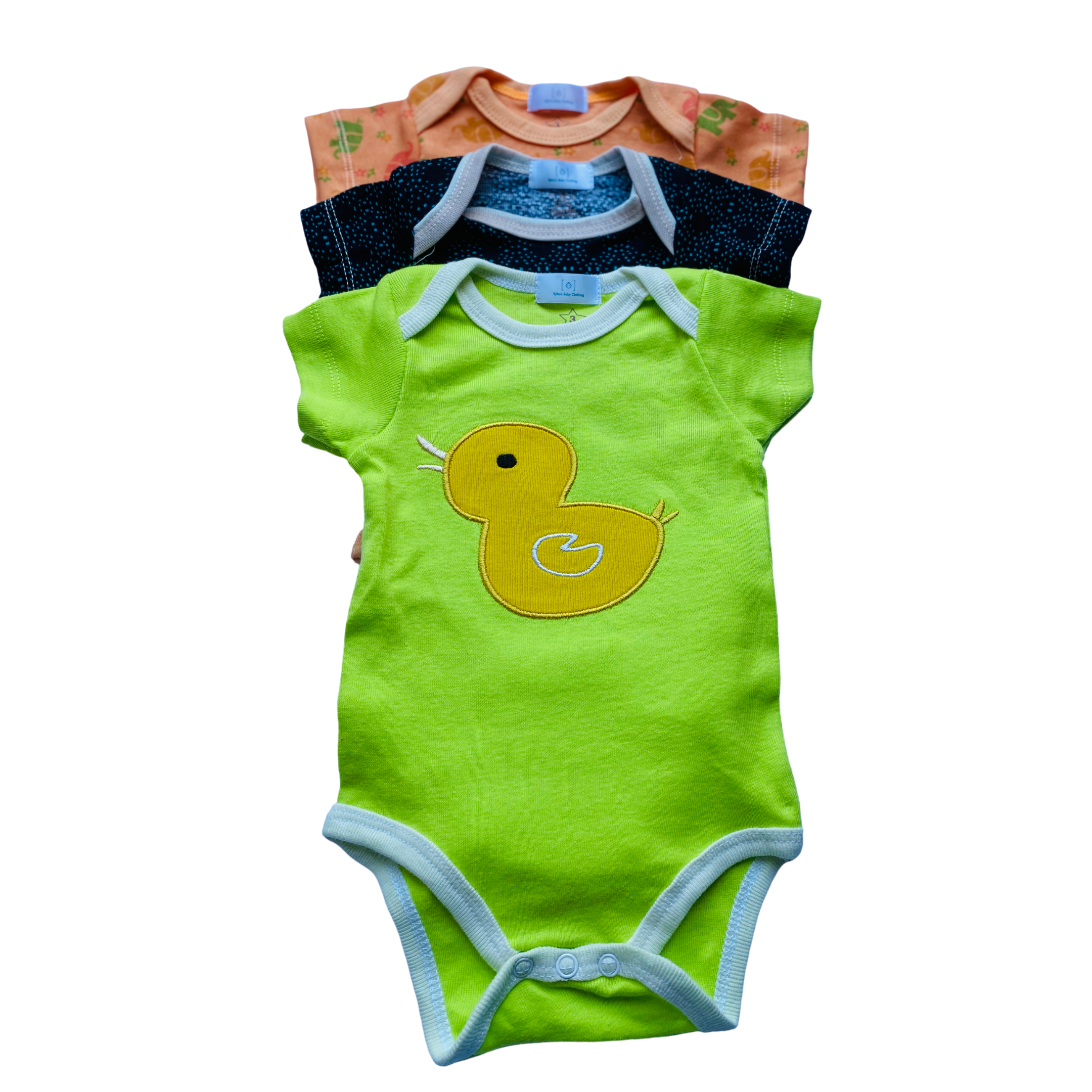 Baby Girls bodysuit 3 pack - Kybo's Baby Clothing