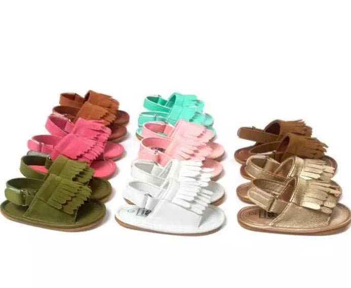 Buckle Summer Baby Sandals - Kybo's Baby Clothing