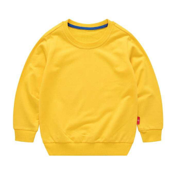 Crewneck Long Sleeve Fleece Sweatshirt Cotton Tops for Boys or Girls - Kybo's Baby Clothing