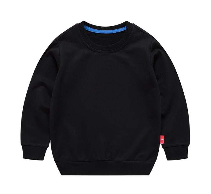Crewneck Long Sleeve Fleece Sweatshirt Cotton Tops for Boys or Girls - Kybo's Baby Clothing