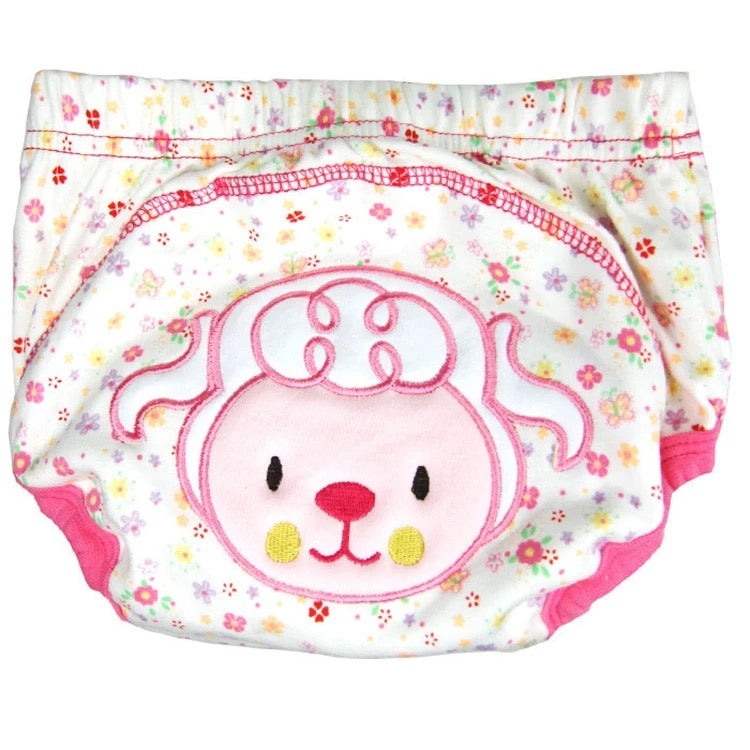 Pure Cotton material Baby Training Pants Embroidery Animal Prints Waterproof Potty training diaper - Kybo's Baby Clothing