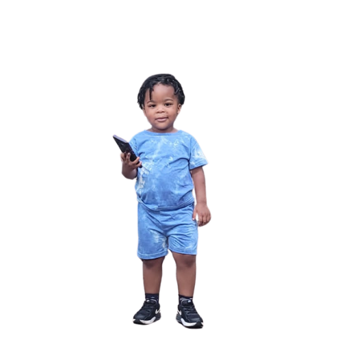 Baby Boy Tie Dye Outfits Set Short Sleeve T-Shirt Top + Short Pants 2Pcs Summer Clothes - Kybo's Baby Clothing