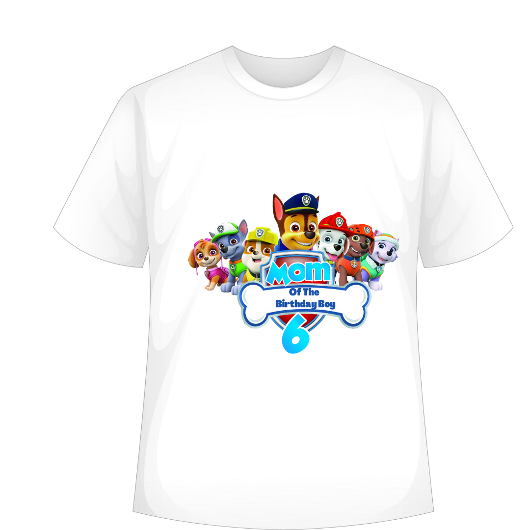 Paw patrol deals t shirt design