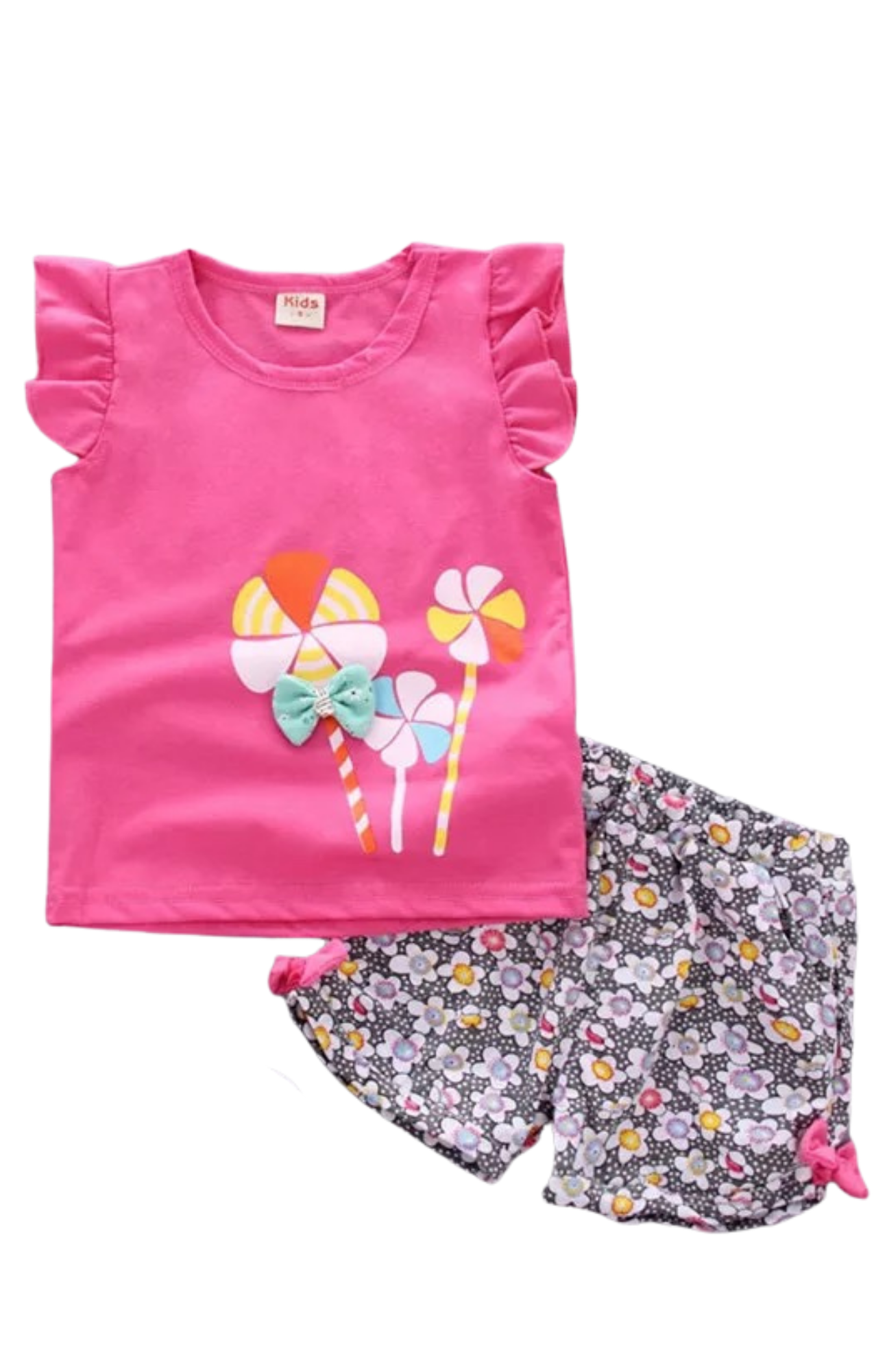 Baby Girl Shorts sets Floral Prining