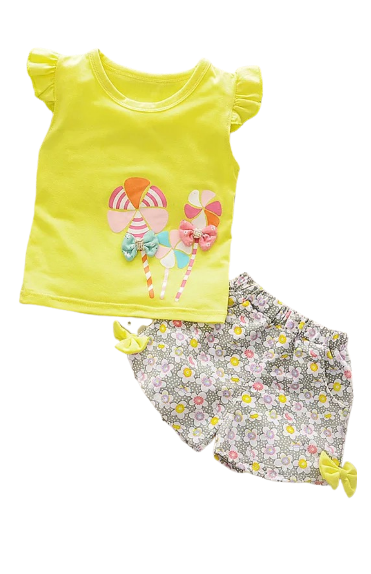 Baby Girl Shorts sets Floral Prining