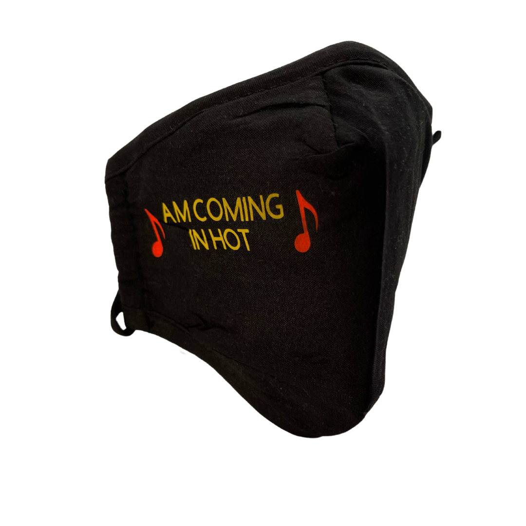 Am Coming in Hot Toddler Reusable Mask - Kybo's Baby Clothing