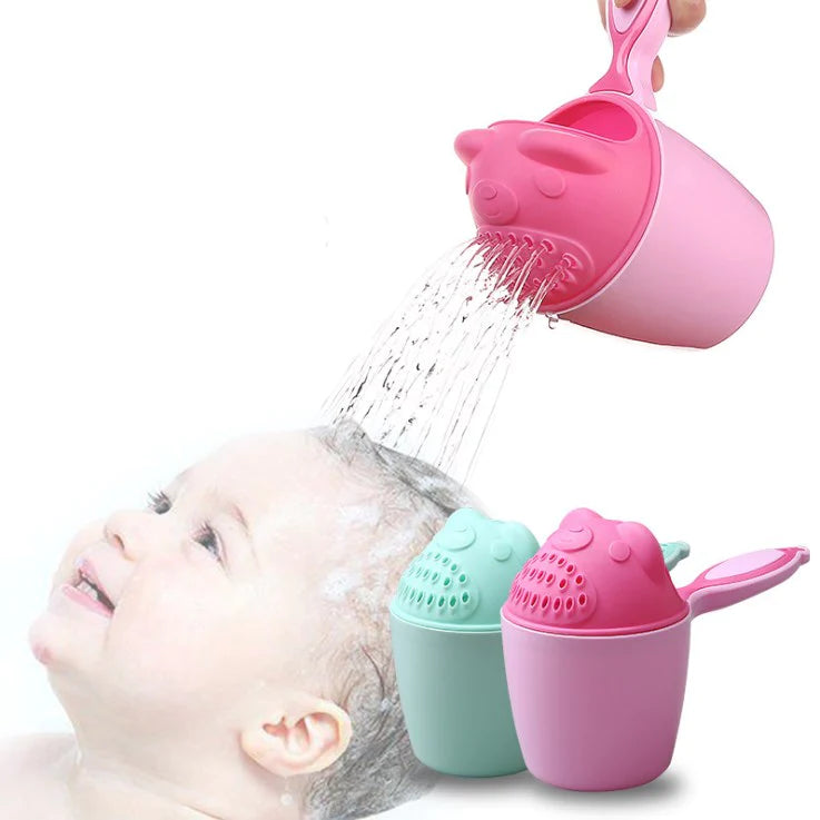 Baby Dippers Bath Rinse Cup Shampoo Rinser Shower Sprinkler Spoon Bathroom Accessories for Baby Tub - Kybo's Baby Clothing