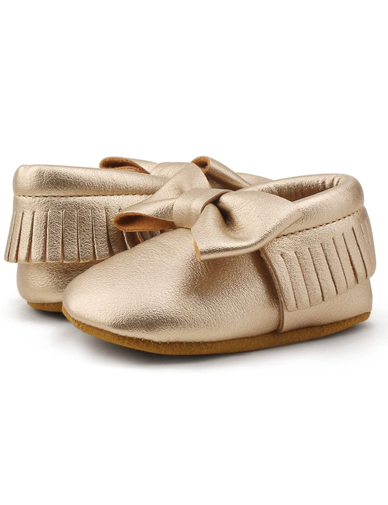 Infant Toddler Baby Soft Sole PU Leather Bowknots Shoes - Kybo's Baby Clothing