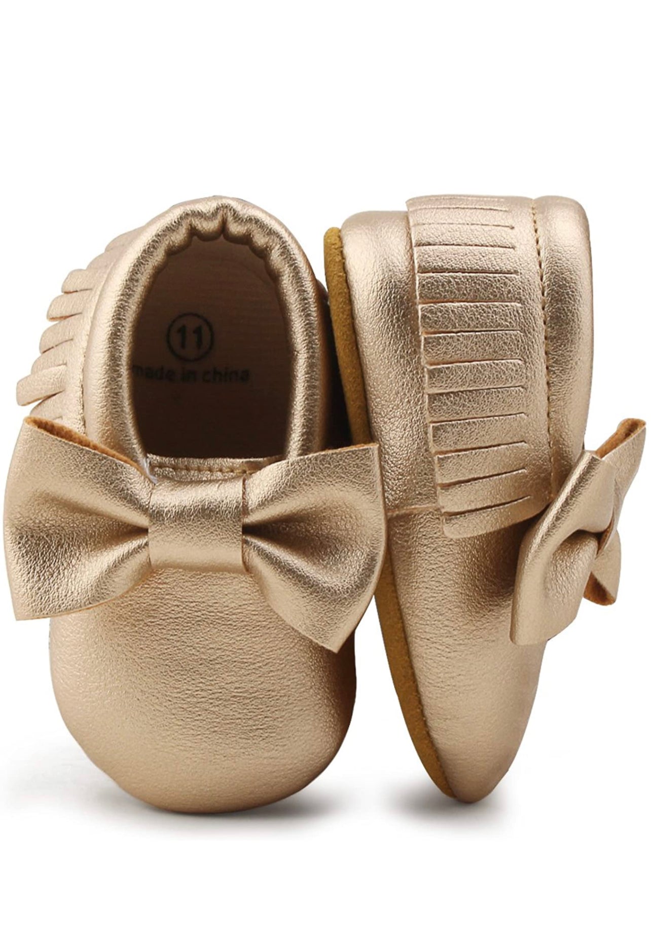 Infant Toddler Baby Soft Sole PU Leather Bowknots Shoes - Kybo's Baby Clothing