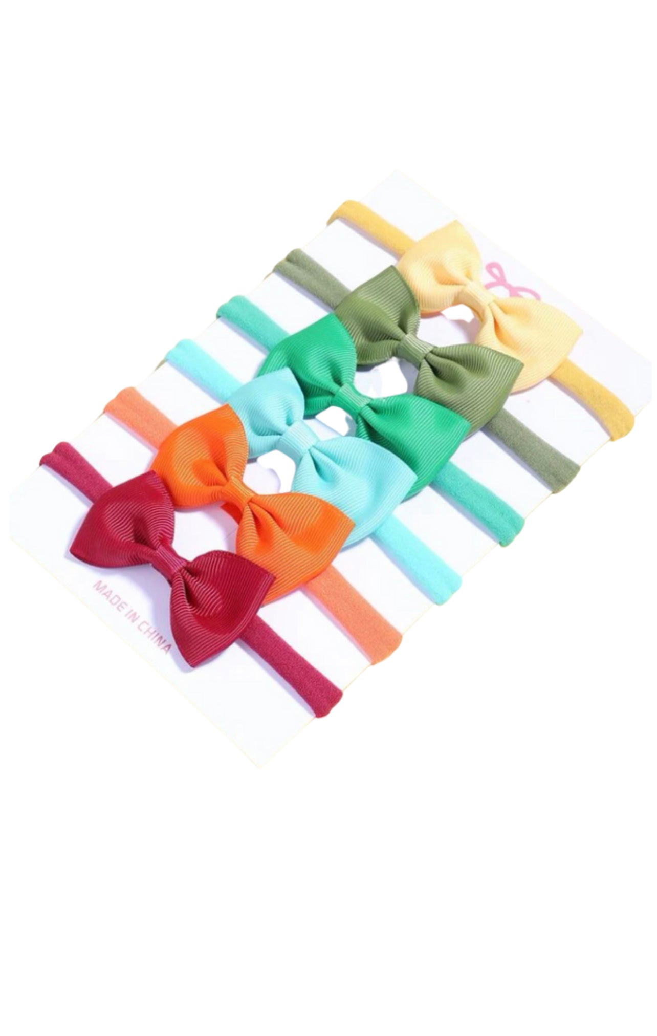 Baby Headbands and Bows for Girls,6Pcs Linen Hair Bows with Stretchy Nylon Hair bands,Handmade Hair Accessories with 4 inch Big Bows for Newborn Toddler Children Gifts Visit the Whale&clouds Store - Kybo's Baby Clothing