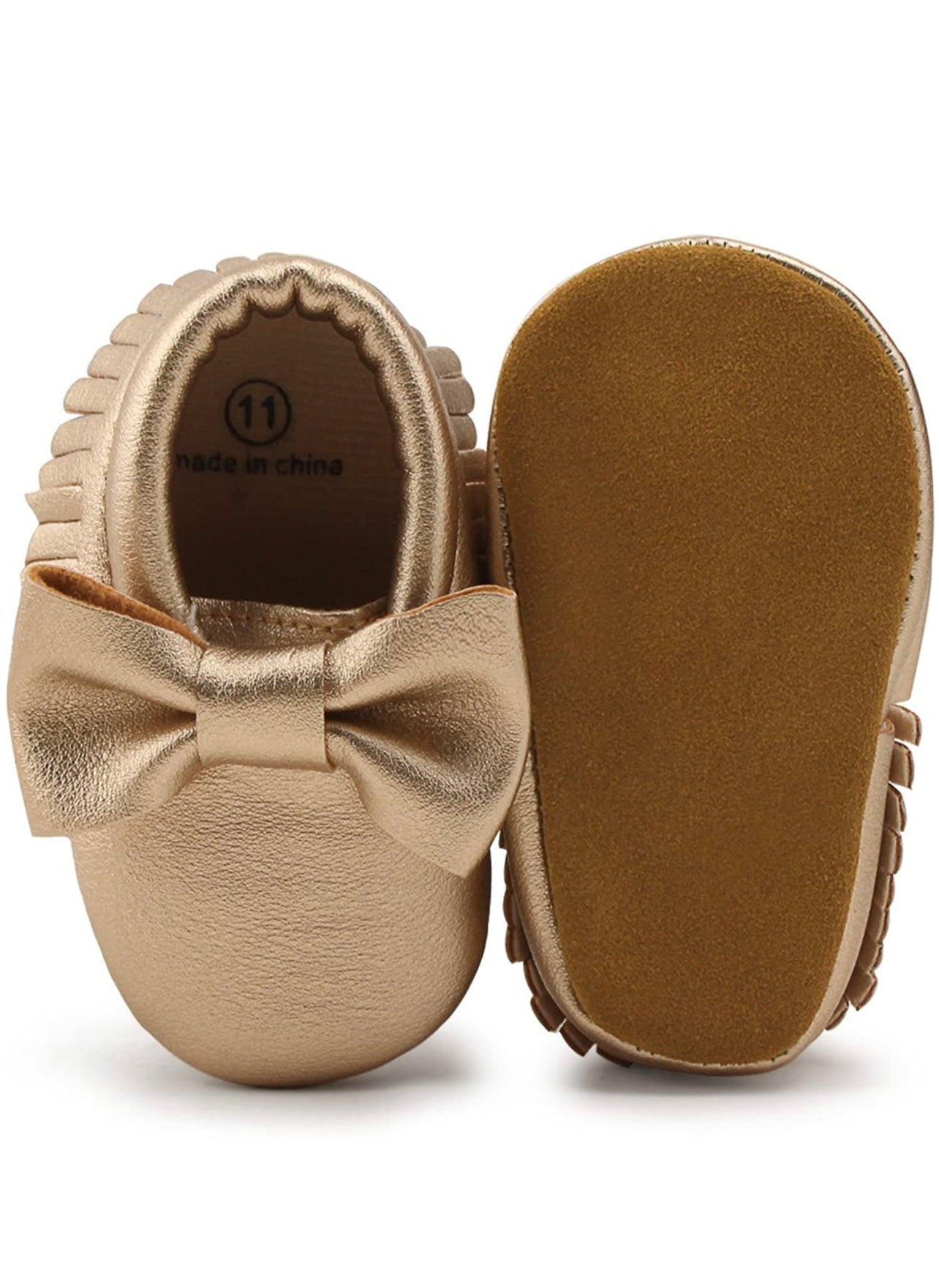 Infant Toddler Baby Soft Sole PU Leather Bowknots Shoes - Kybo's Baby Clothing
