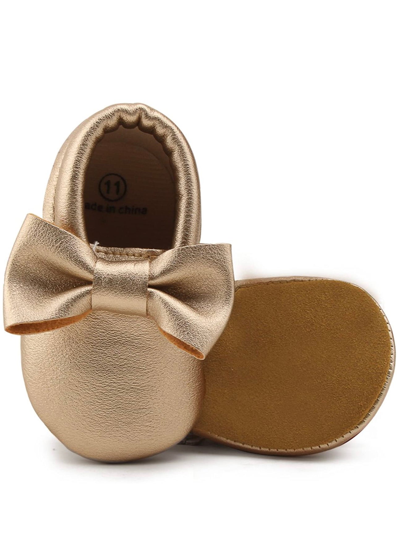 Infant Toddler Baby Soft Sole PU Leather Bowknots Shoes - Kybo's Baby Clothing